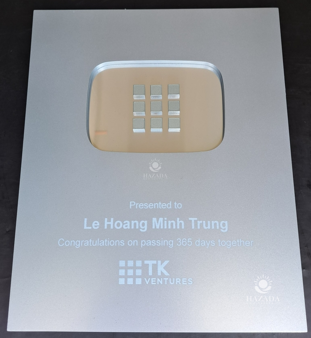 Kỷ niệm chương nút bạc Youtube