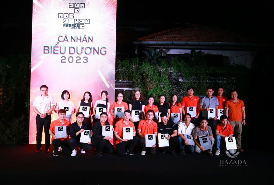 Bảng Vinh Danh Bạc Biểu Dương Cá Nhân Tiêu Biểu Năm 2023