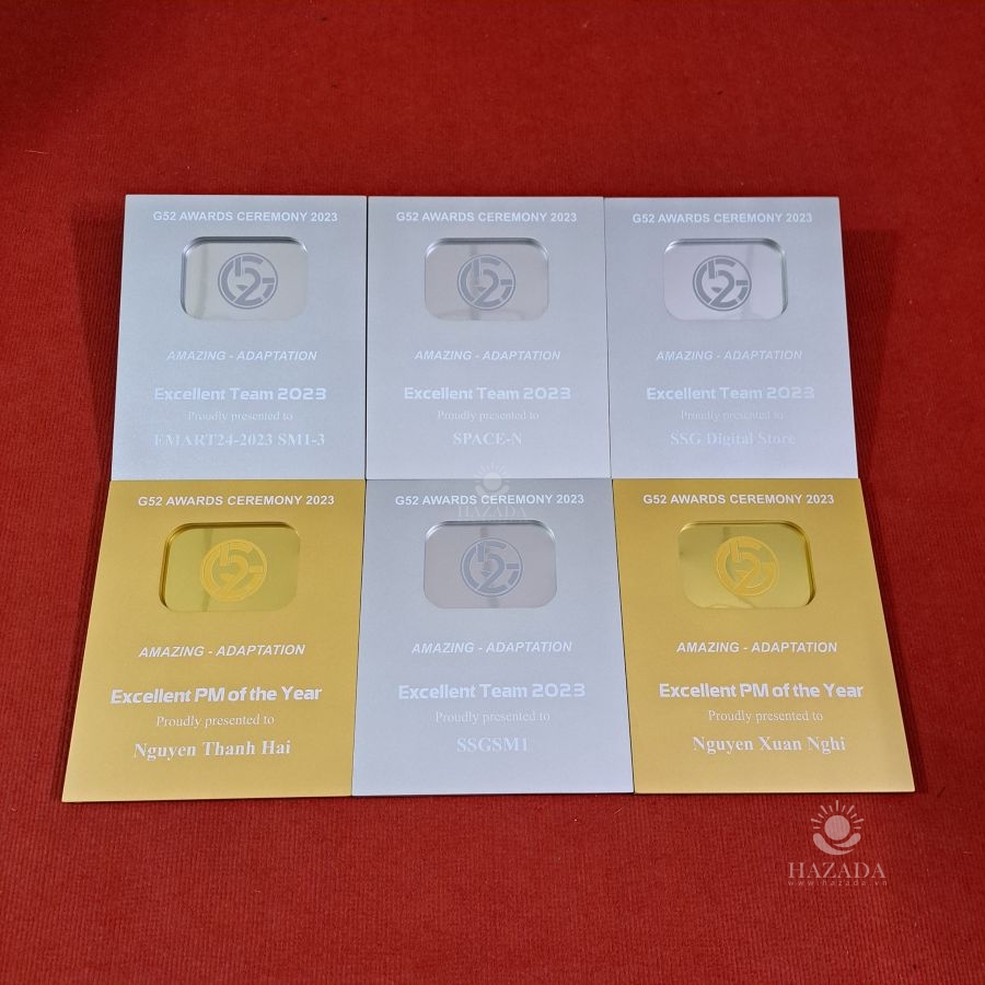 Bảng Vinh Danh Vàng Bạc Sự Kiện G52 Trường FPT Tổ Chức