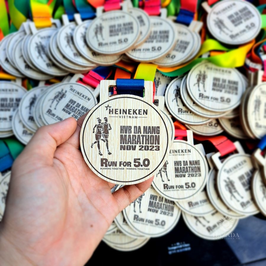 Tổng hợp mẫu huy chương gỗ cao cấp, chất lượng