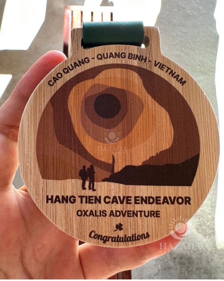 Cung cấp phôi huy chương gỗ tre chạy bộ rẻ nhất toàn quốc